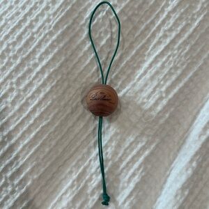 Loro Piana wood ball ornament